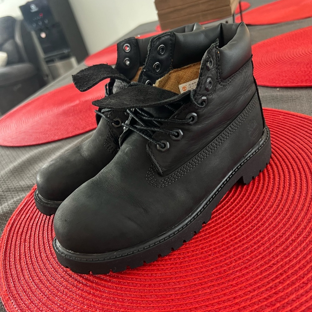 Black kids Timberlands